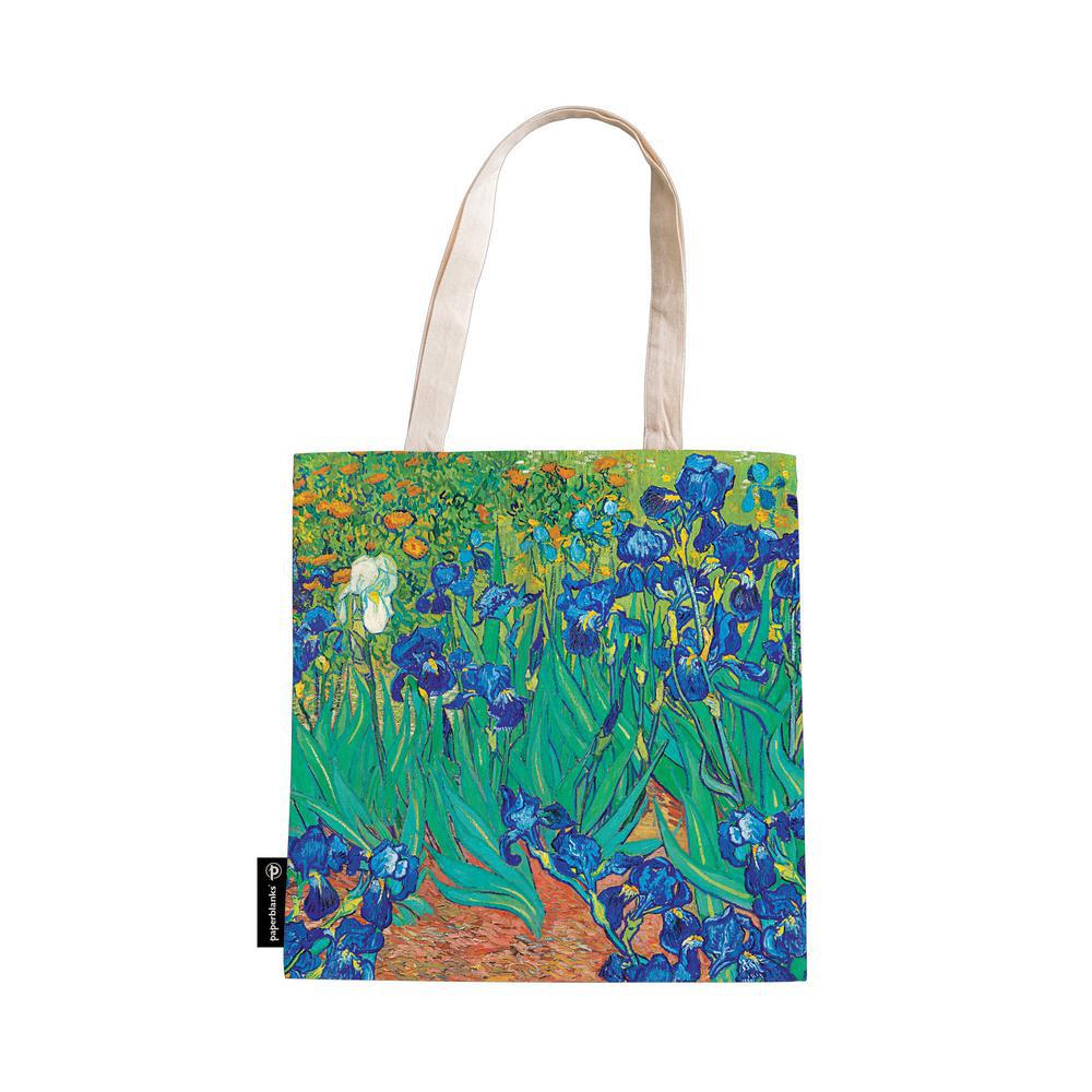 Fashion Bag, Art & School, Canvas, Van Gogh, Irises, Paperblanks, 775478